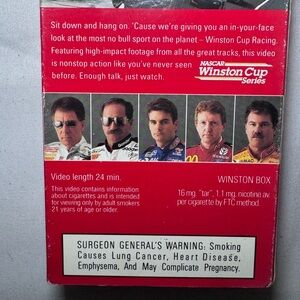 VINTAGE NASCAR 50TH ANNIVERSARY VHS WINSTON CUP HIGHLIGHTS DALE EARNHARDT GORDON